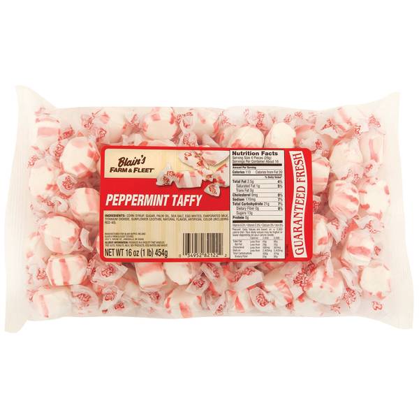 Blain's Farm & Fleet Peppermint Salt Water Taffy - 699363 | Blain's ...