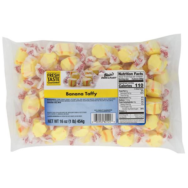 Photo of 16 oz Banana Taffy