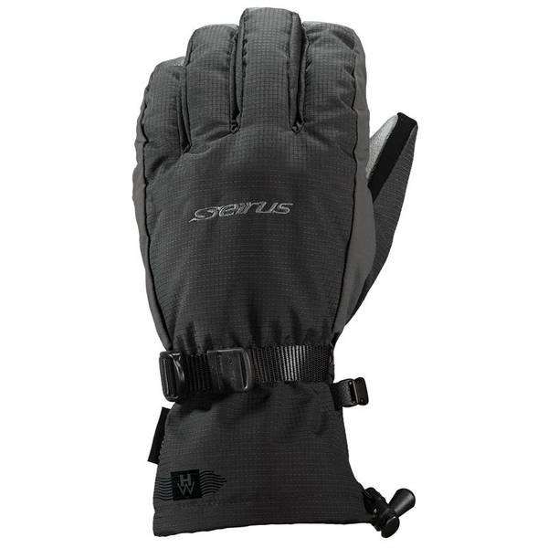 Seirus Innovation Men's Heatwave Accel Gloves, Black/Charcoal, XL ...