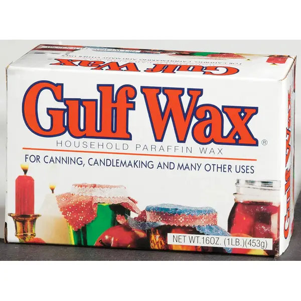 24pk Gulfwax Paraffin Household Wax Bar Candle Making Canning Jars Candlemaking 