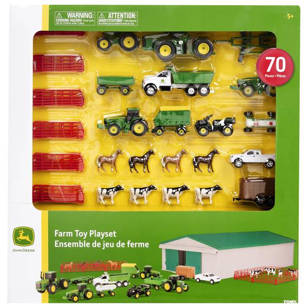 john deere toy farm set