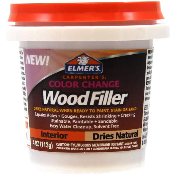 Elmer's Interior/Exterior Stainable Carpenter's Wood Filler –