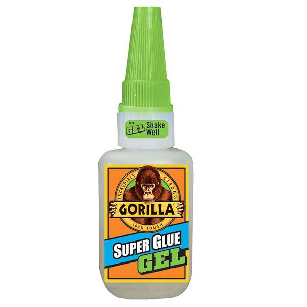  Gorilla Micro Precise Super Glue, 5.5 Gram, Clear