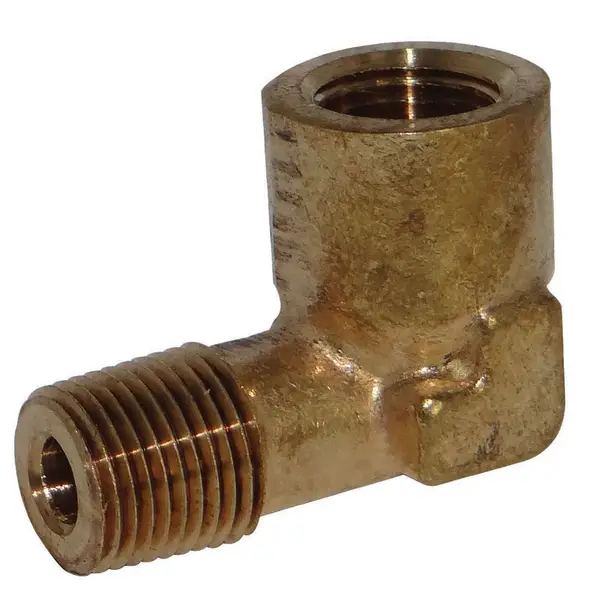 Lead Free Brass Compression Fittings - 45 Degree Elbows - 1/4