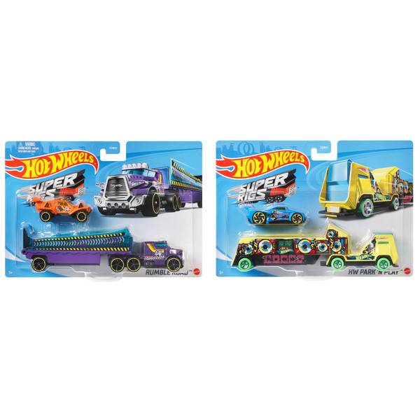 Hot Wheels Carrying Case With Assorted Cars