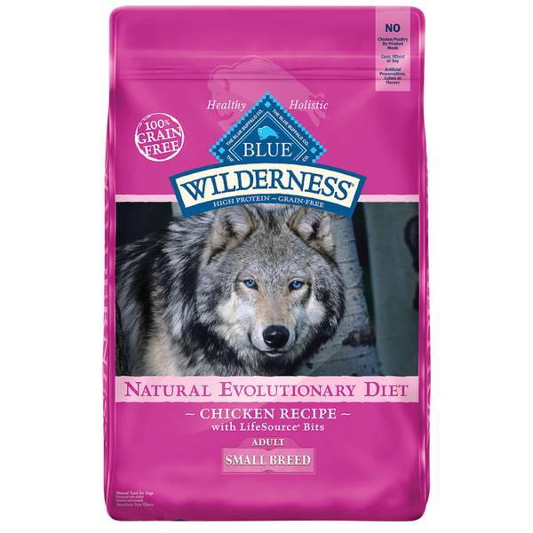 Blue Buffalo Wilderness 11 lb Chicken Small Breed Adult Dry Dog Food ...