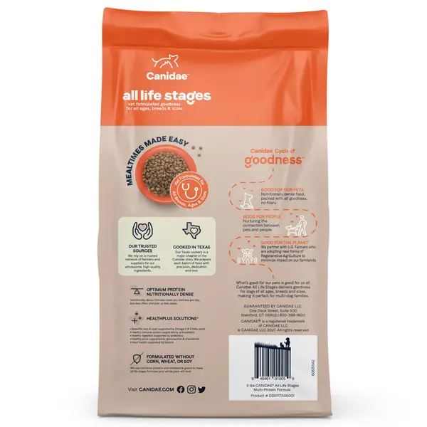 canidae multi protein formula