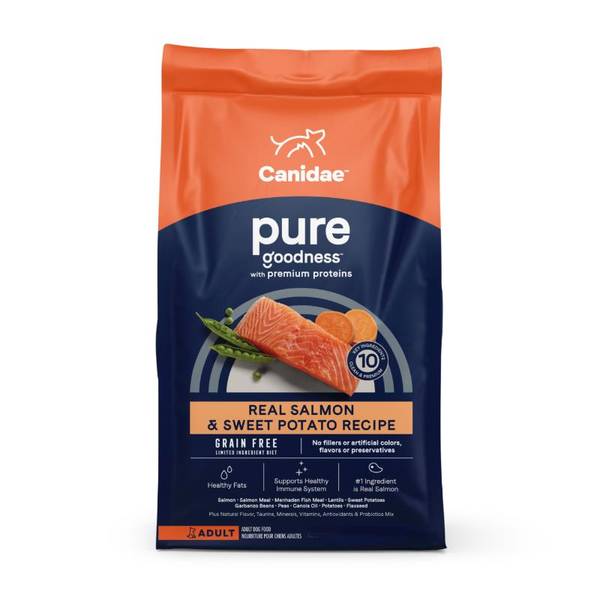 canidae salmon dog food 24lb