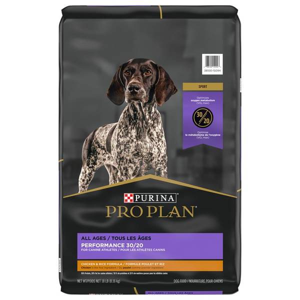 Purina Pro Plan 18 lb Sport Performance Formula All Life Stages Dog ...