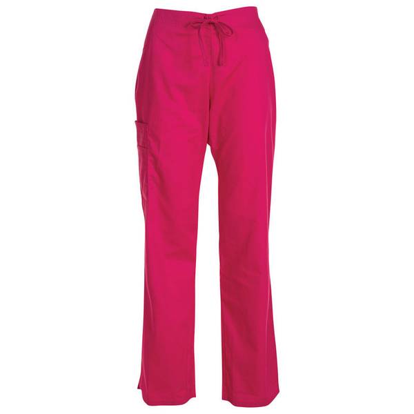 Dickies Women's Plus Size Drawstring Cargo Scrub, Hot Pink, 2XL - 86206 ...