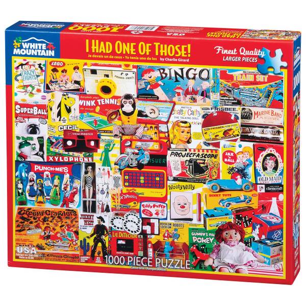 Photo of 1000-Piece Toys and Games Collage Puzzle Assortment