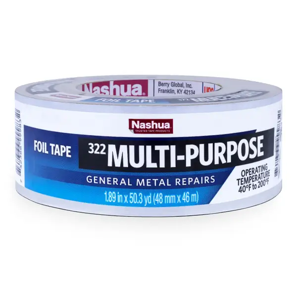 Nashua Tape Products 1.89 in X 50 yd Multi-Purpose Foil Tape