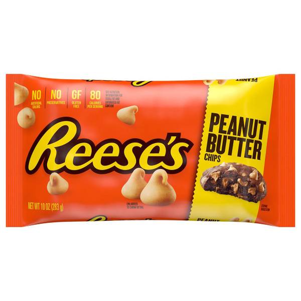 Photo of Peanut Butter Baking Chips 10 oz Bag
