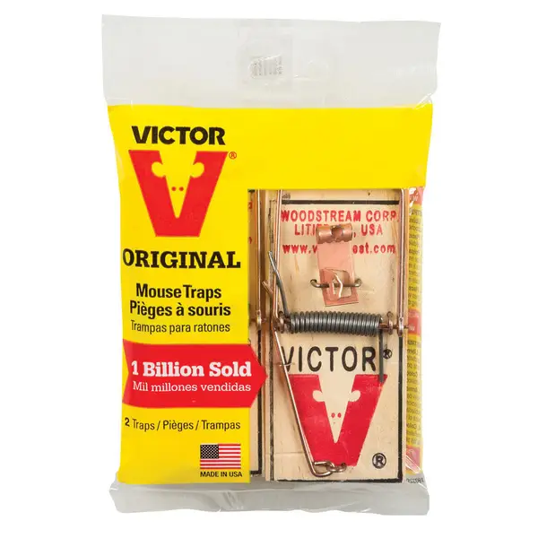 Victor Easy Set Mouse Trap Pre-Baited 4 Count, 12 Pack 