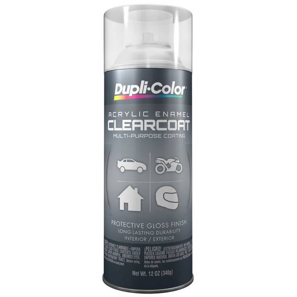 11 oz. Acrylic Enamel Gloss Crystal Clear Spray Paint (6-Pack)