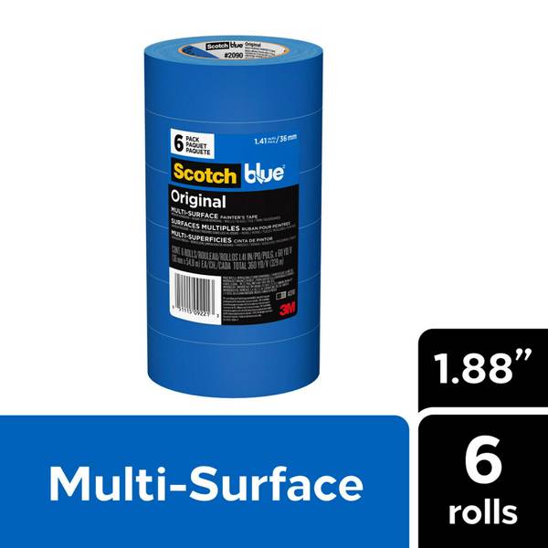3M Scotch Blue 1.41 In. x 60 Yd. Sharp Lines Painter's Tape - Bender Lumber  Co.
