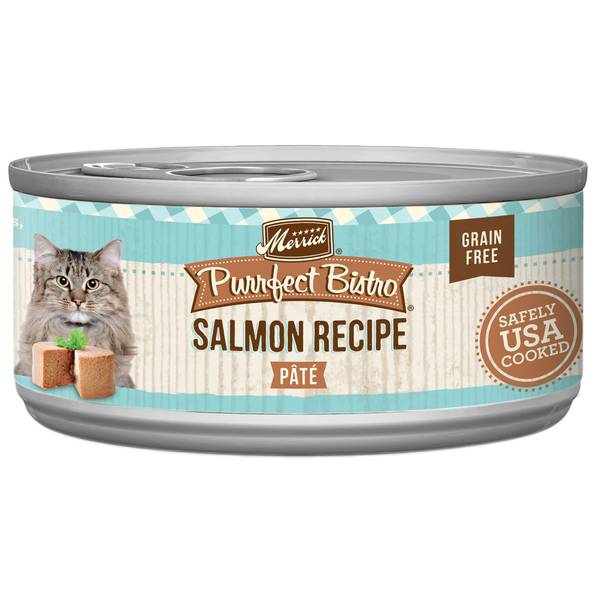 Photo of Purrfect Bistro Salmon Pate 5.5 oz, Deboned Salmon as First Ingredient