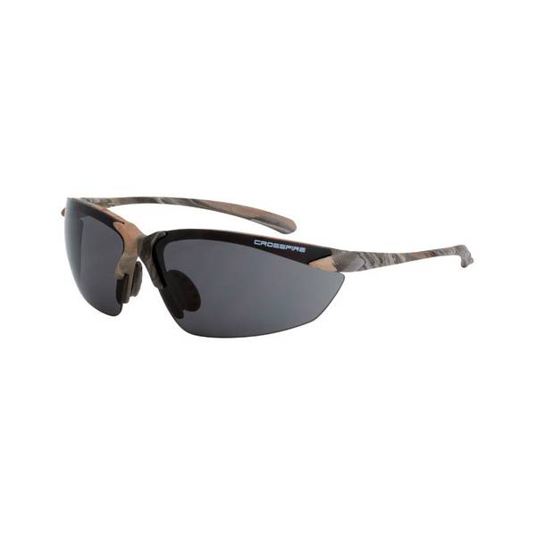 Crossfire Black & Brown Camouflage Sniper Safety Glasses - 9141