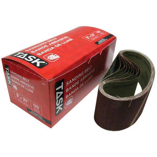TASK 3x21" 120 Grit Sanding Belt 32112 Blain's Farm & Fleet