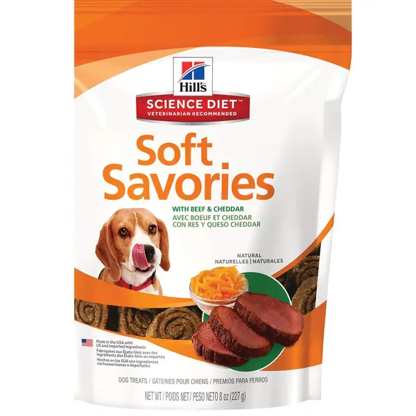 Hill s Science Diet 8 oz Soft Savories Dog Treats 3359 Blain s