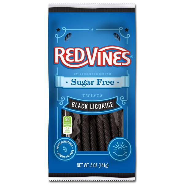 UPC 041364003429 product image for Red Vines Sugar Free Black Licorice Twists | upcitemdb.com