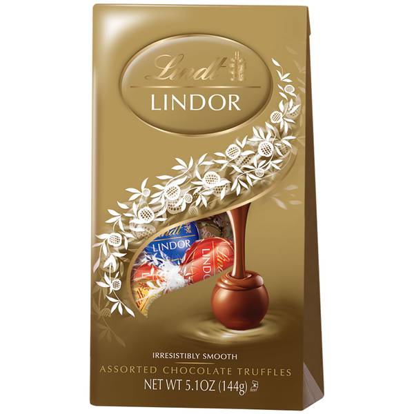 Milk Chocolate LINDOR Gift Box (12-pc, 5.1 oz)