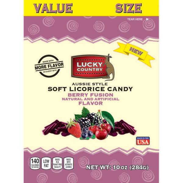 Lucky Country 10oz Lucky Country Berry Licorice 530615 Blain's Farm & Fleet