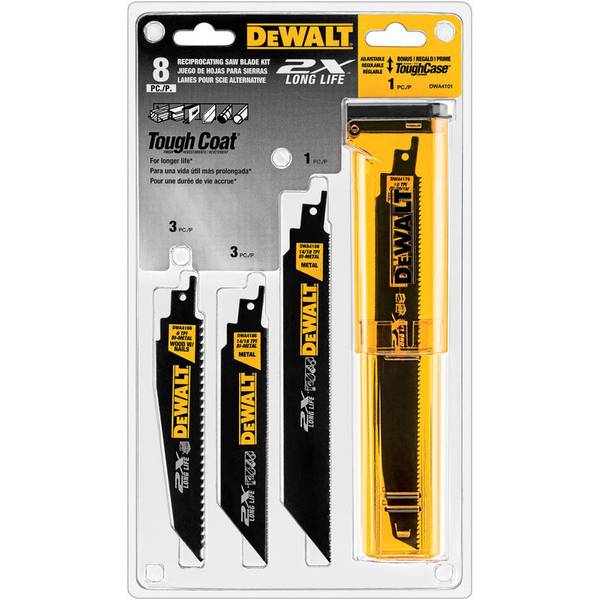 DEWALT 2X Series Reciprocating Saw Blade Set DWA4101 Blain's Farm