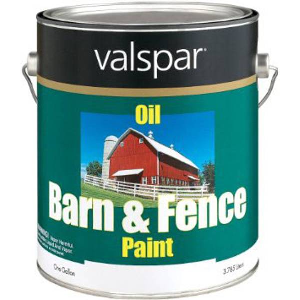 Valspar 1 Gallon Red Oil Barn Fence Paint 009 0000700 007 Blain s Farm Fleet