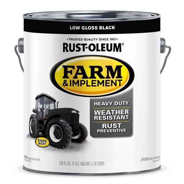Photo of 1 Gal Farm & Implement Low Gloss Black Paint