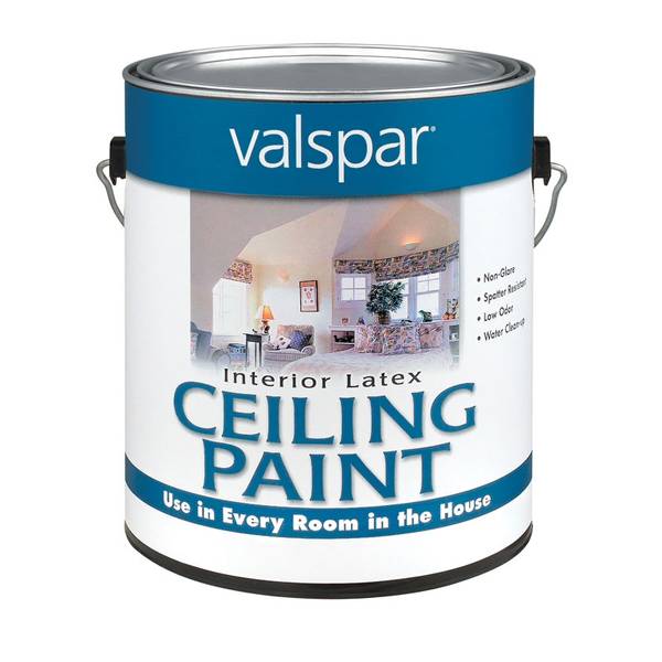 Valspar White Interior Latex Ceiling Paint 27142607 Blain's Farm