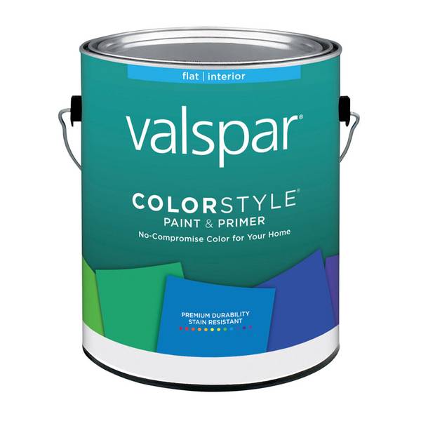 Valspar Tint Base ColorStyle Interior Latex Flat Wall Paint - 44-26310 ...