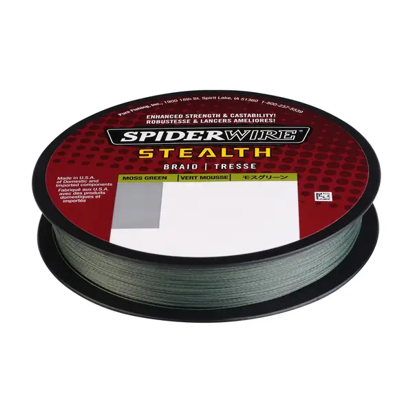 SpiderWire Stealth® Superline, Moss Green, 6lb | 2.7kg Fishing Line