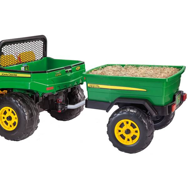 john deere power wheels trailer