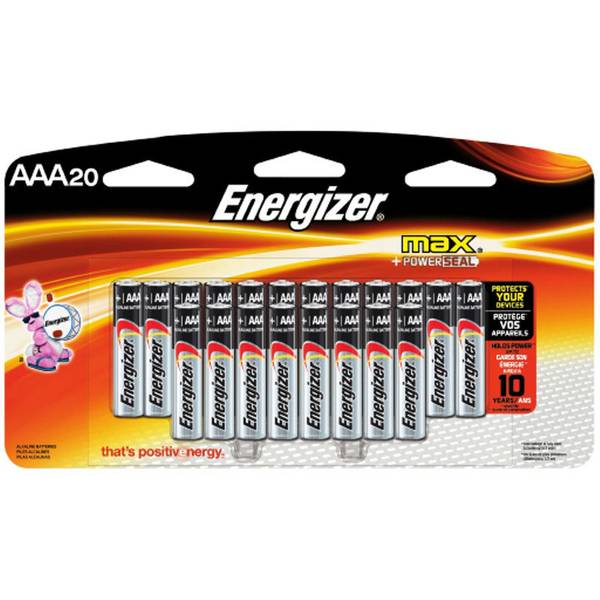 Lot de 4 Piles Alcalines AAA Energizer Max Plus