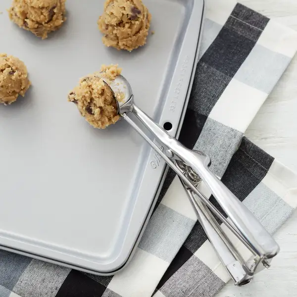 Stainless Steel Cookie Scoops - Metal Scoop - Miles Kimball