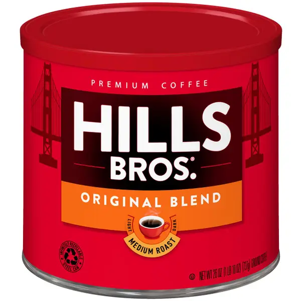 Hills Brothers Original Blend Medium Roast Ground Coffee - 356360