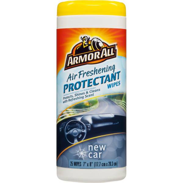 Armor All New Car Air Freshening Protectant Wipes - 78533