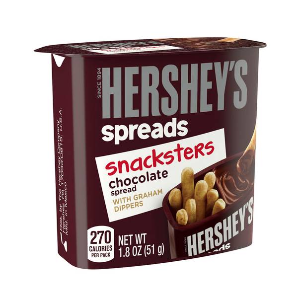 Hershey's Spreads Snacksters Chocolate Spread with Graham Dippers