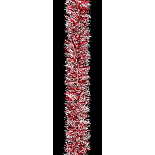 Photo of 10' Red/Silver/Snow Garland