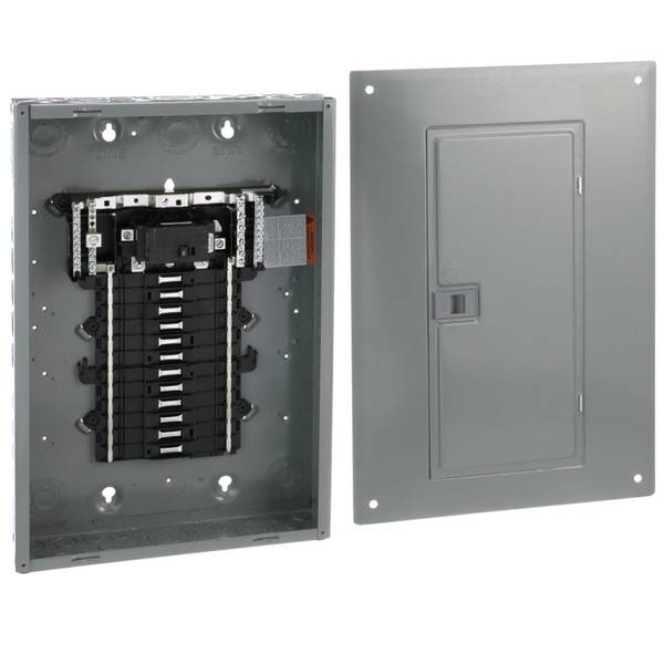Main Breaker Plug-On Neutral Load Center QO 100 Amp 24-Space 24-Circuit Outdoor 