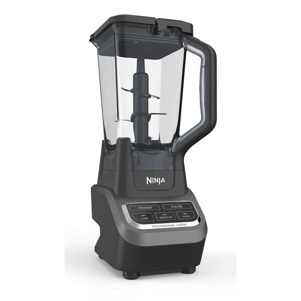 Ninja 48-oz Gray 1-Speed 400-Watt Pulse Control Blender in the Blenders  department at