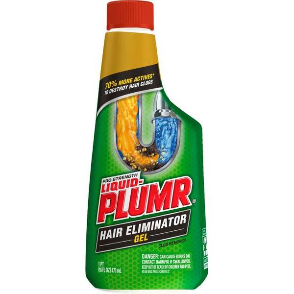Whink Drain Clog Remover, Liquid, Hair Clog Blaster!