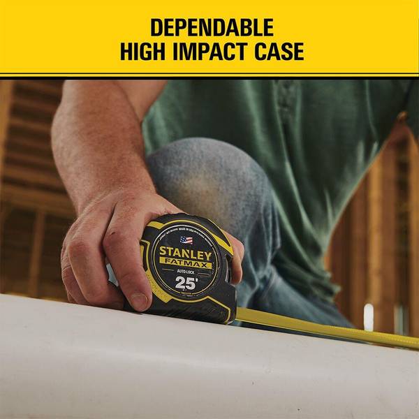 STANLEY Tape Measure, Auto Lock, 25-Foot (FMHT33338L) - Tamaño 25 Foot | Guatemala