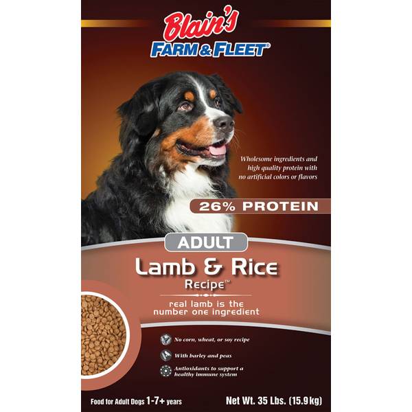 Blain's Farm & Fleet 35 lb Lamb and Rice Recipe Dog Food 10134971 Blain's Farm & Fleet