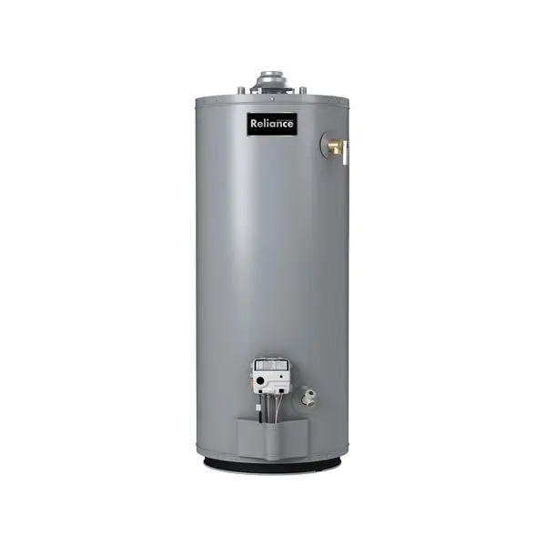 Reliance 40 Gallon Natural Gas Short Water Heater - 6 40 NBCS