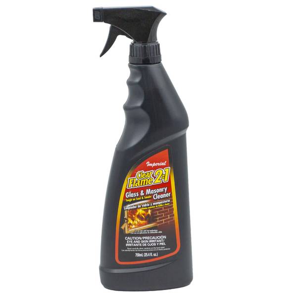 Photo of 25.4 oz Clear Flame 2-in-1 Glass and Masonry Cleaner Spray