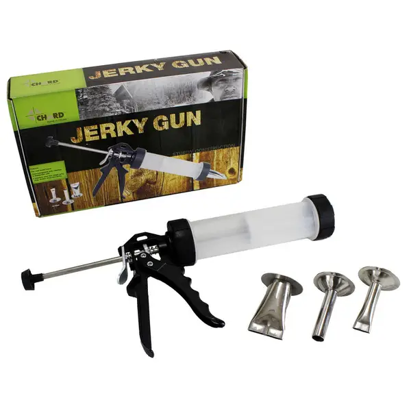 Professional Beef Jerky Gun Kits Stainless Steel Jerky Maker - Jerky Maker  Jerky Cannon Meat Gun Stainless Steel Jerky Gun Large Capacity Jerky Making