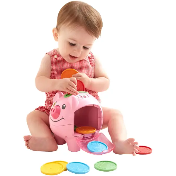 Fisher Price Laugh & Learn smart stages Piggy Bank  Age 6-36 months 