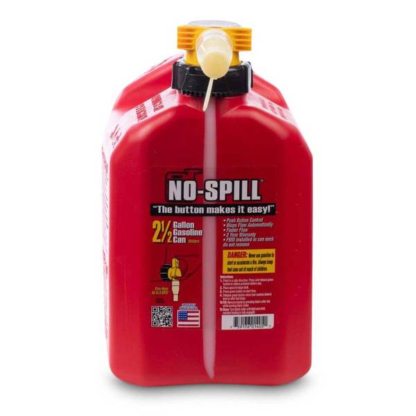 Photo of 1.25 Gallon No-Spill Gasoline Can